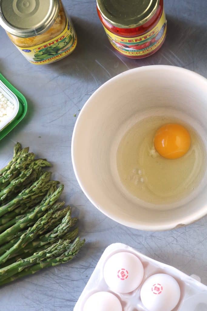 Greek Asparagus Quiche 1