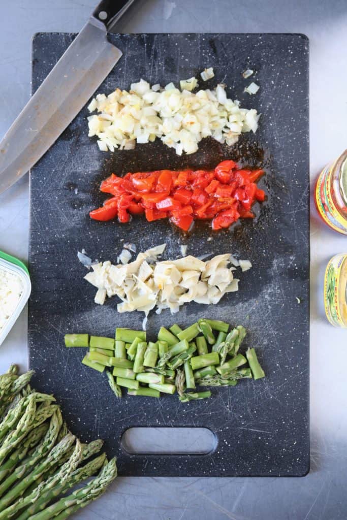 Greek Asparagus Quiche 2