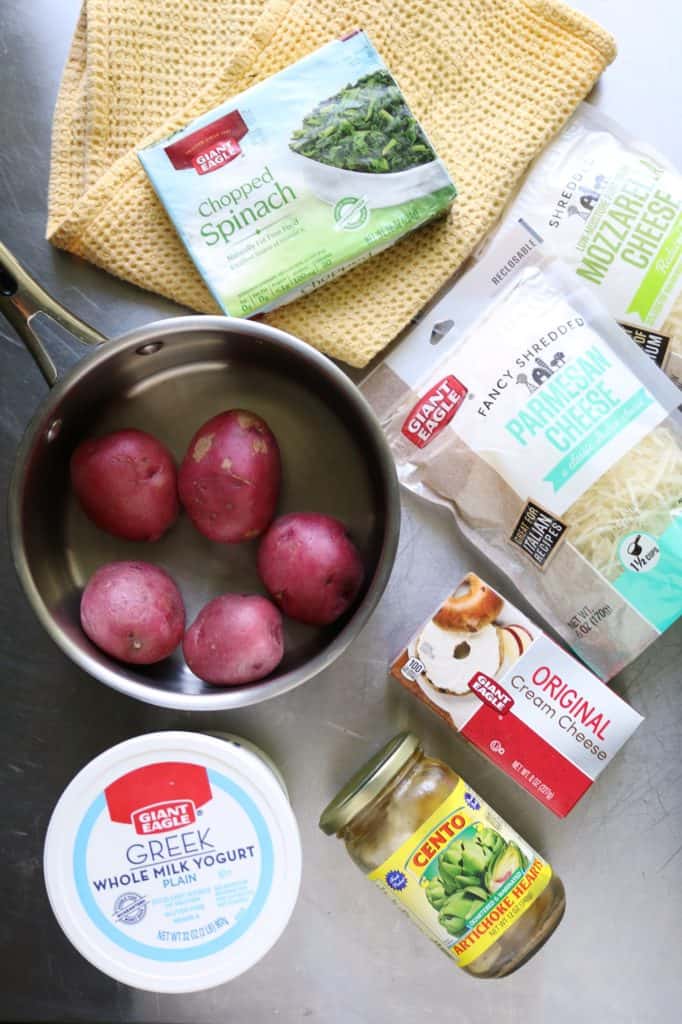 Spinach Artichoke Potato Salad 1