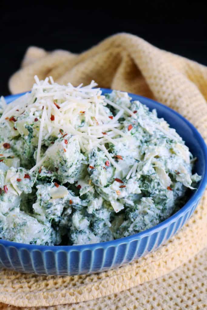 Spinach Artichoke Potato Salad 4