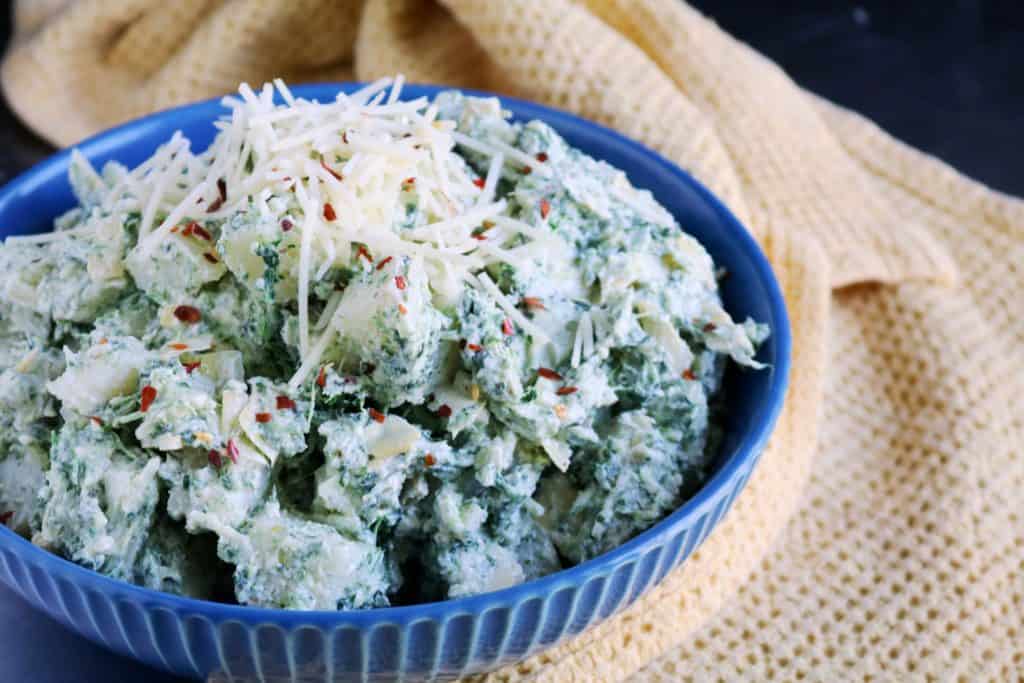 Spinach Artichoke Potato Salad 5