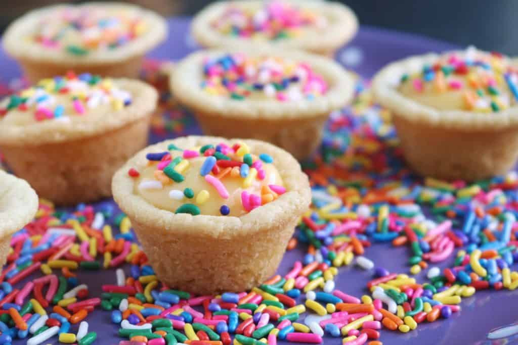 Funfetti Pudding Sugar Cookie Cups 3
