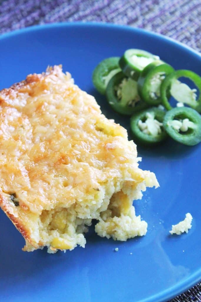 Gluten-Free Jalapeno Corn Spoon Bread 1