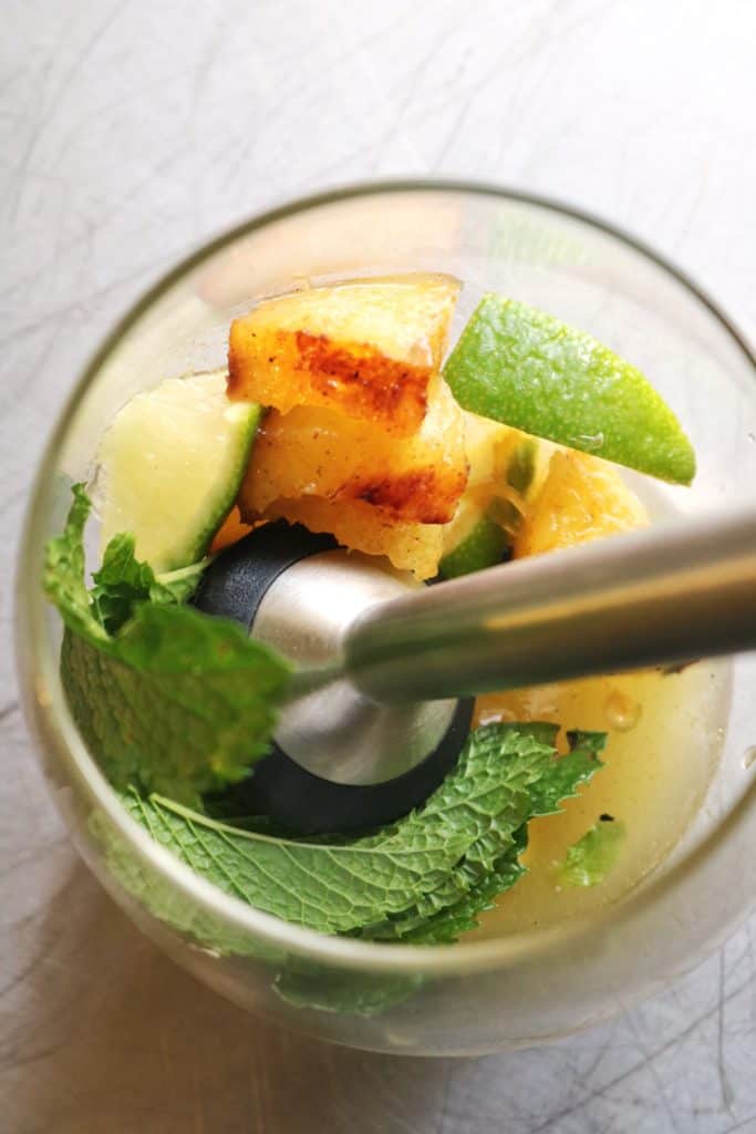 Grilled Pineapple Mojito 3