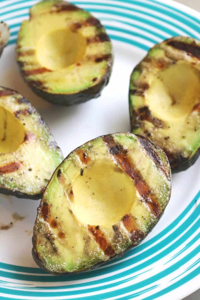 Grilled Stuffed Avocados 4