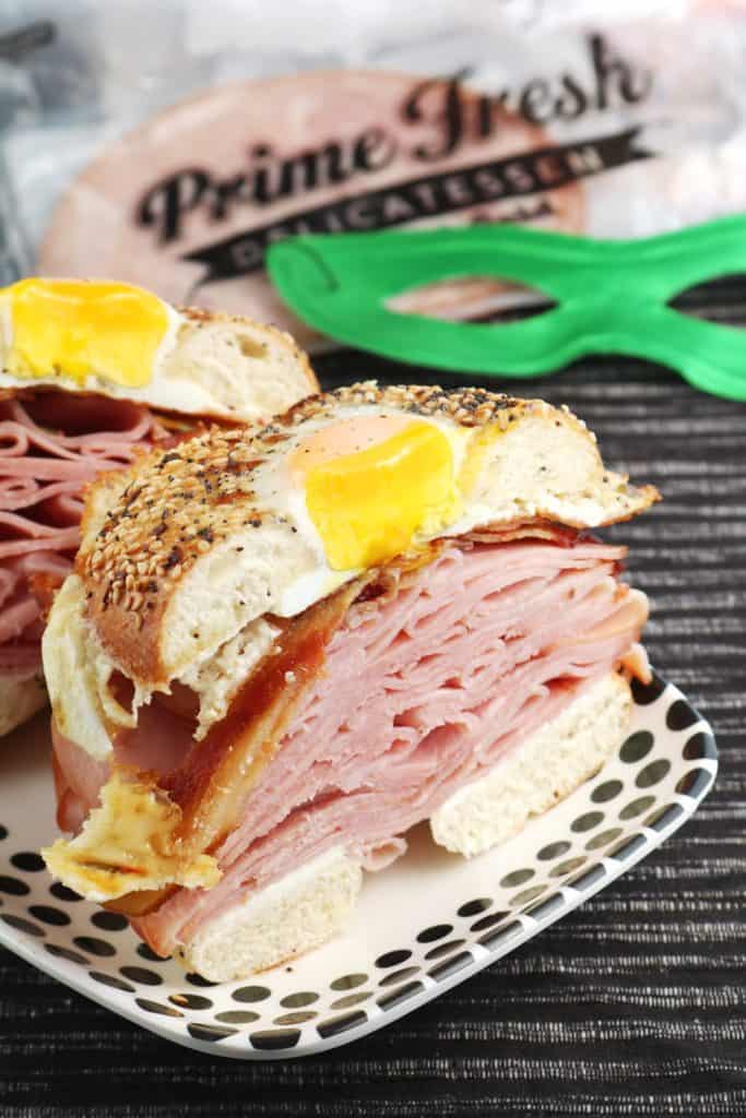 Super Pork Breakfast Sandwich 9