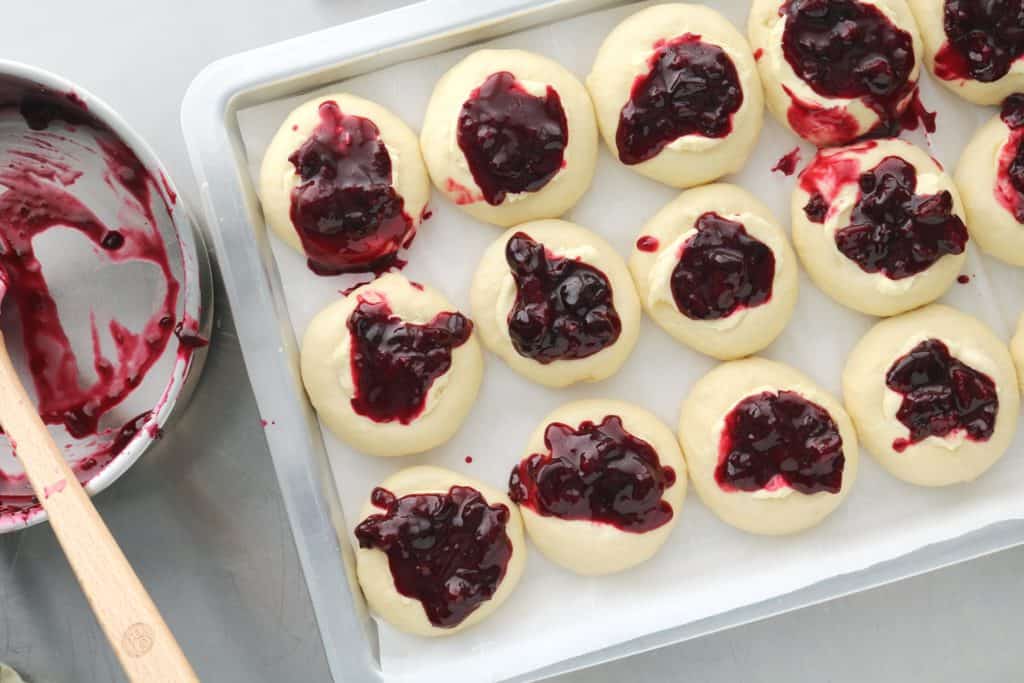 Black Cherry Cheesecake Kolaches 3