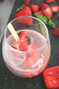 Strawberry Mojito Popsicles 4