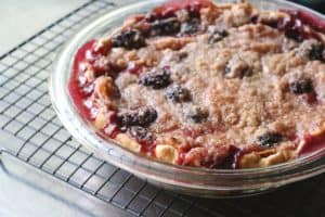 Blackberry, Peach & Goat Cheese Pie 2