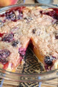 Blackberry, Peach & Goat Cheese Pie 7