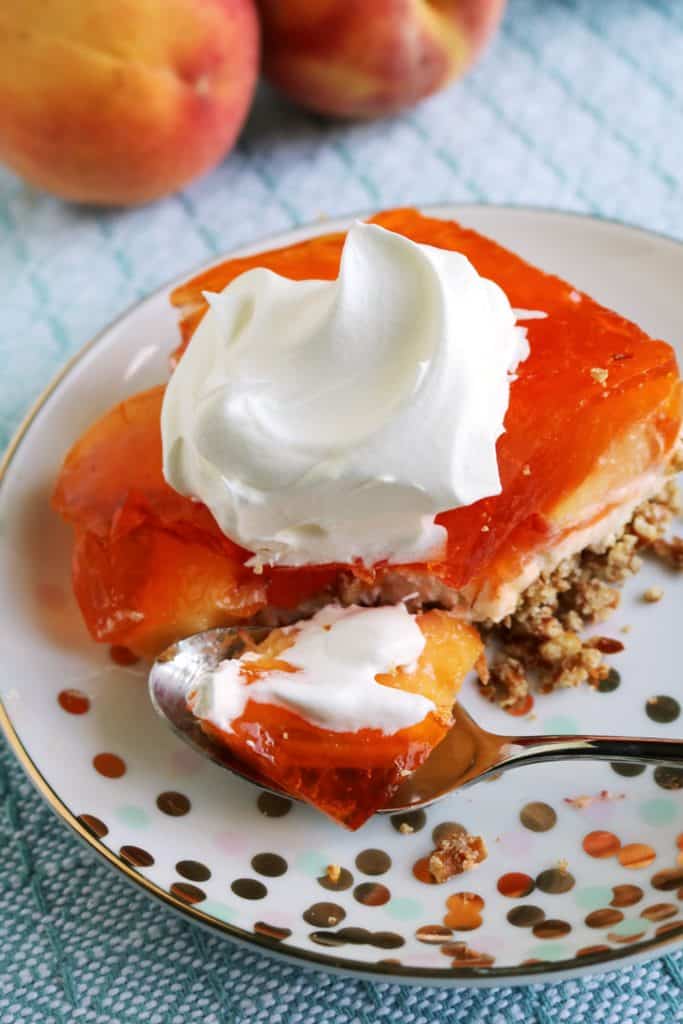Peach Pretzel Salad 2