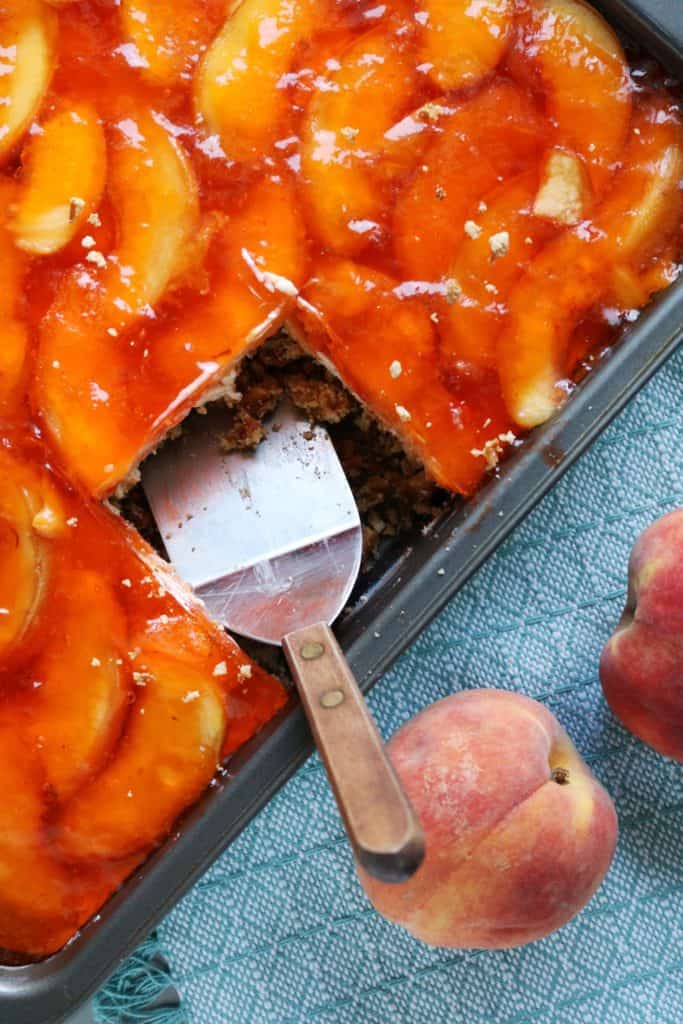 Peach Pretzel Salad 3