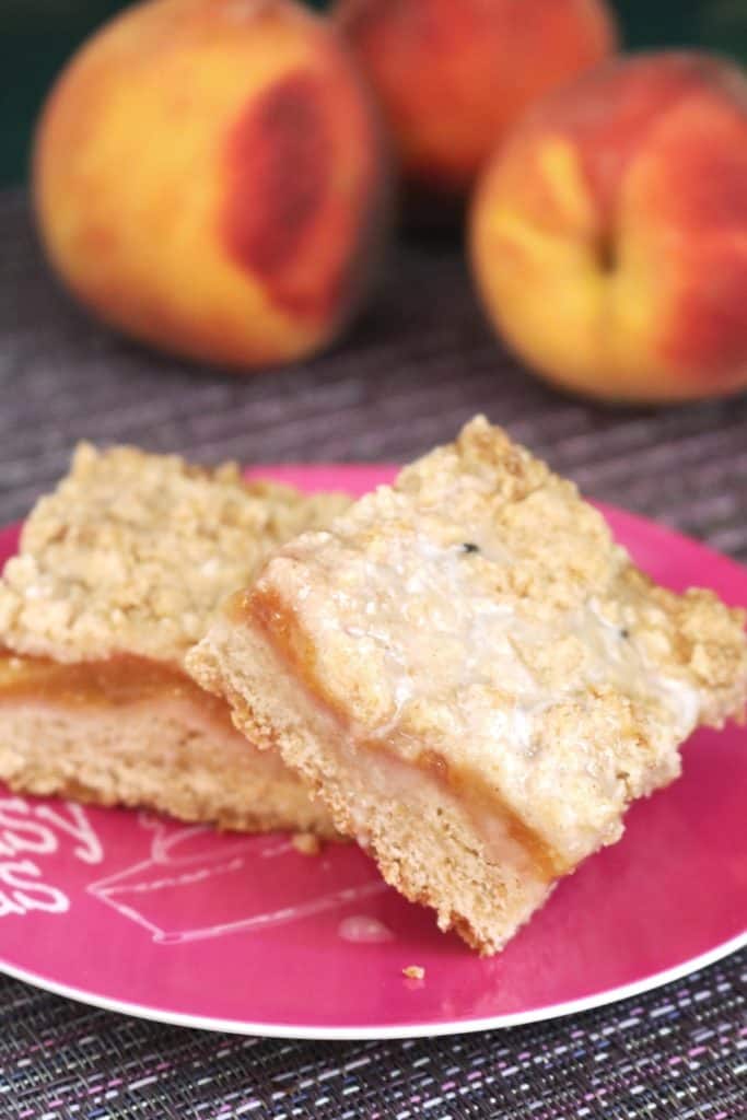 Peaches and Cream Pie Bars 4