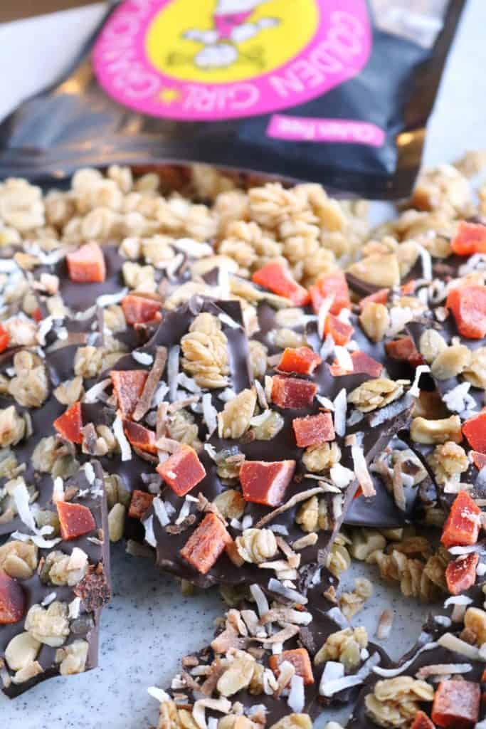 Tropical Granola Chocolate Bark 3