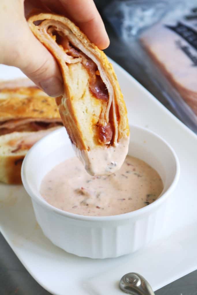 Chipotle Turkey Club Stromboli 4