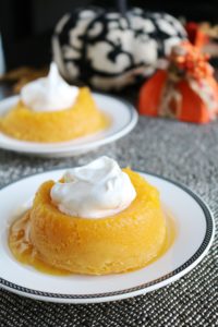 Pumpkin White Chocolate Lava Cakes 3