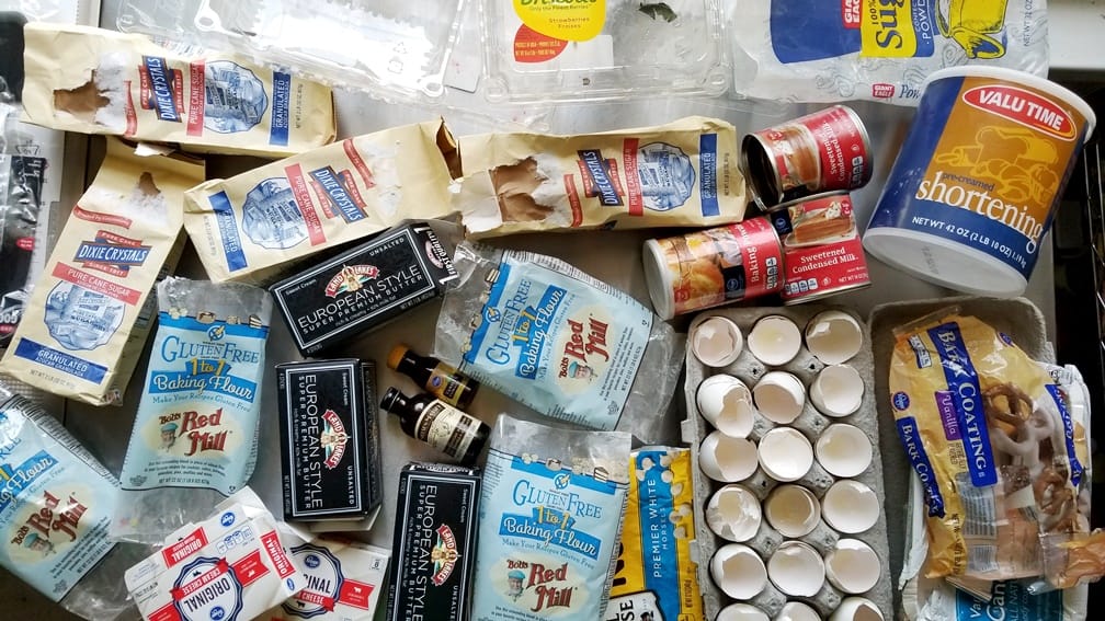 White Chocolate Covered Strawberry Vanilla Cake 1