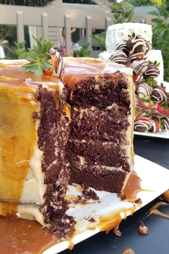 Gluten-Free Chocolate Caramel Cake 3