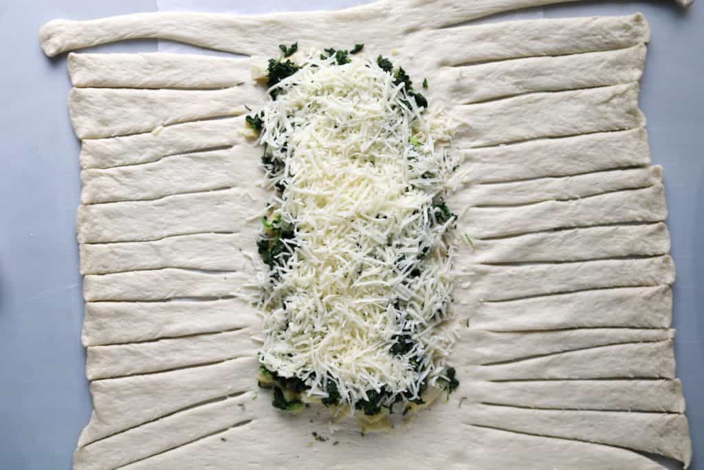 Mummy Spinach Artichoke Stromboli 1