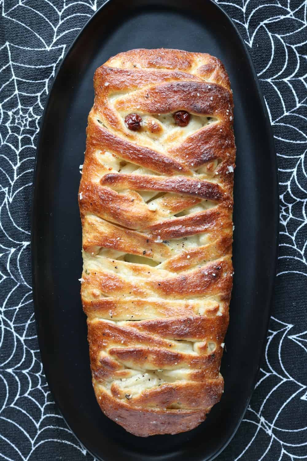 Mummy Spinach Artichoke Stromboli 6