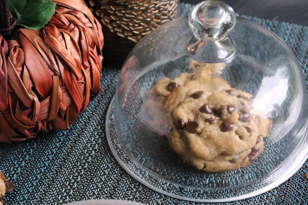 Pumpkin Spice Brown Butter Chocolate Chip Cookies 2