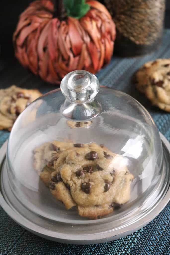Pumpkin Spice Brown Butter Chocolate Chip Cookies 3