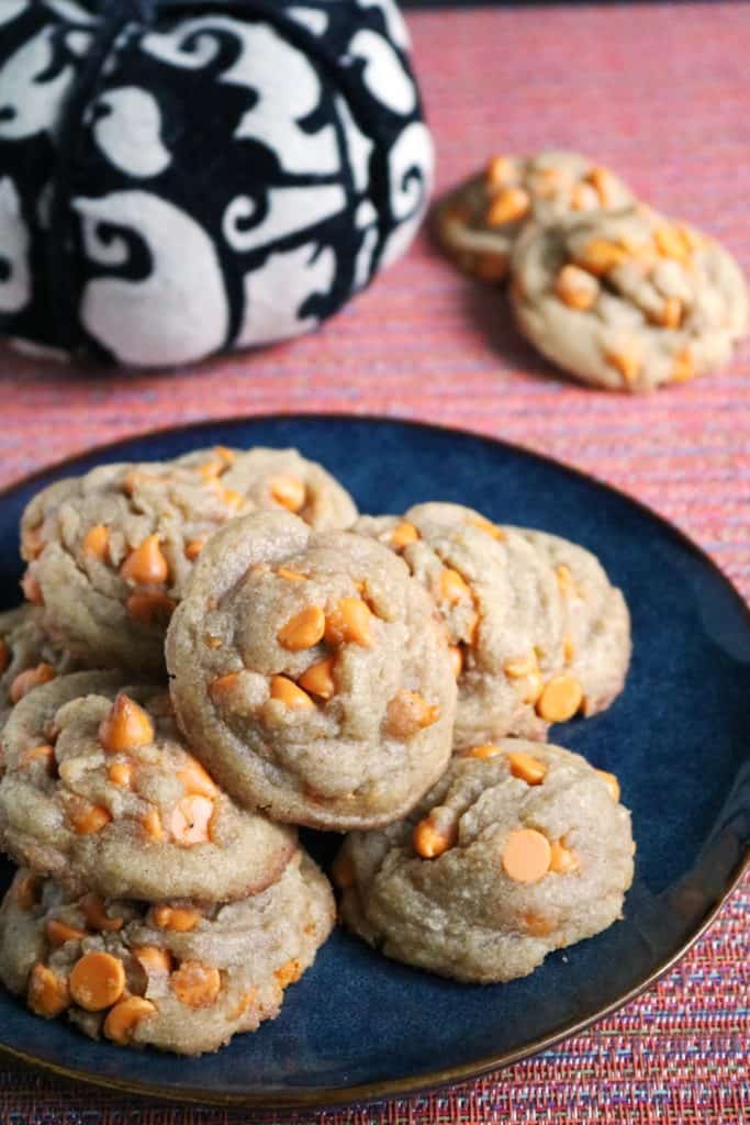 Brown Butter Pumpkin Chip Cookies 2