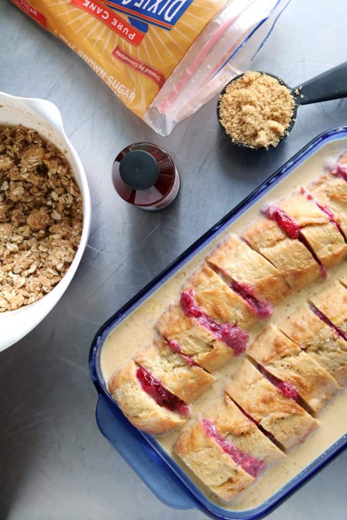 Baked Cranberry Eggnog French Toast 1