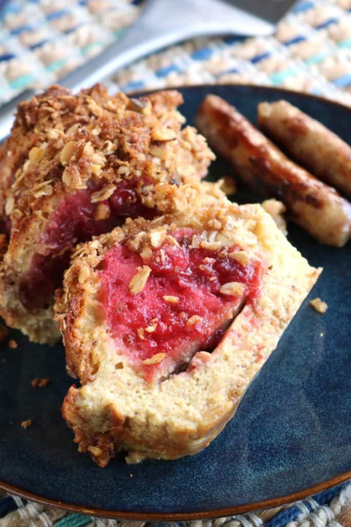 Baked Cranberry Eggnog French Toast 5