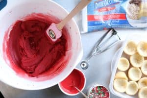 Red Velvet Truffle Sugar Cookie Cups 1