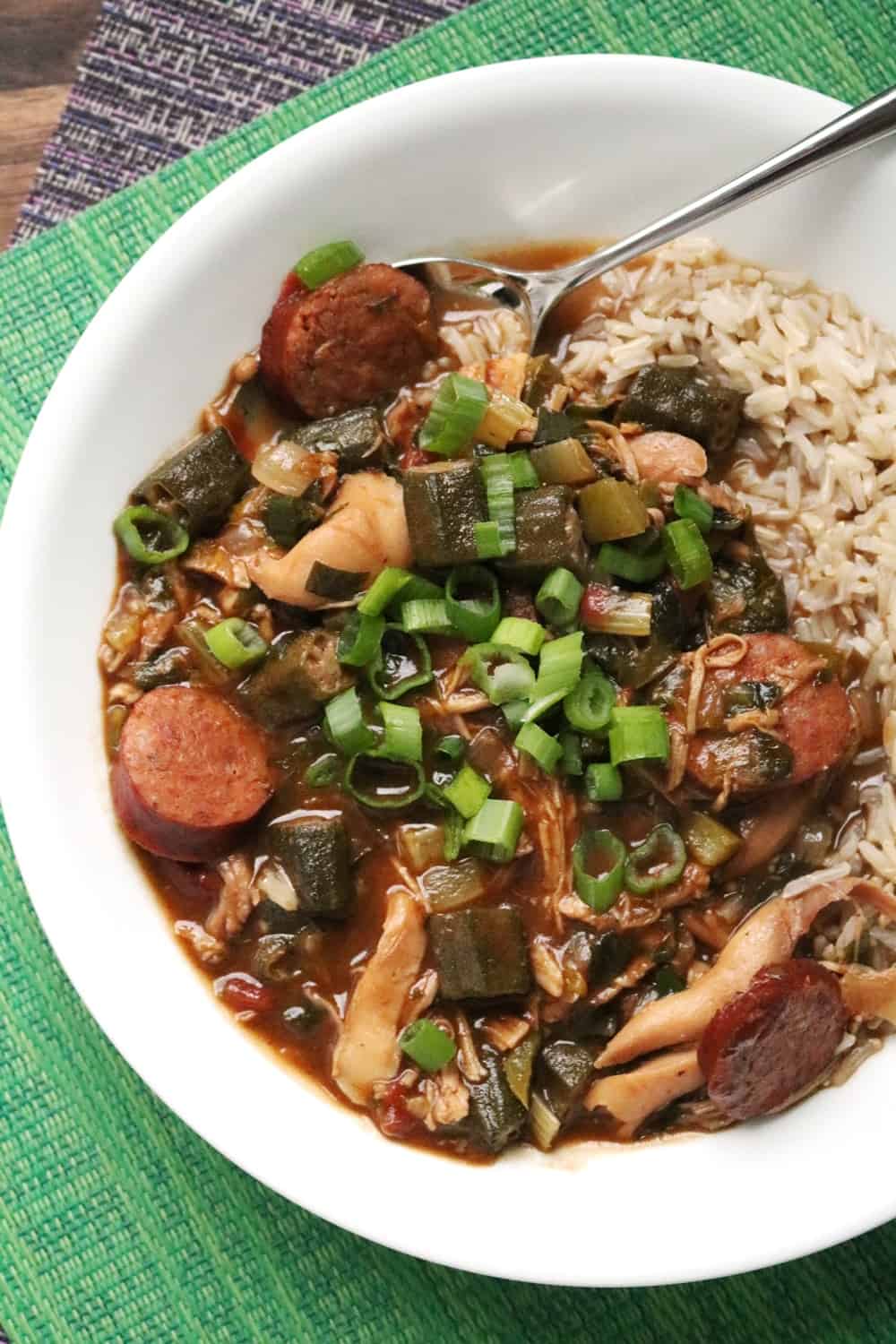 Chicken & Sausage Gumbo 1