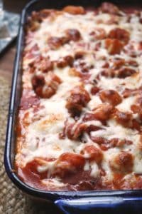 Easy Baked Gnocchi with Italian Sausage 1