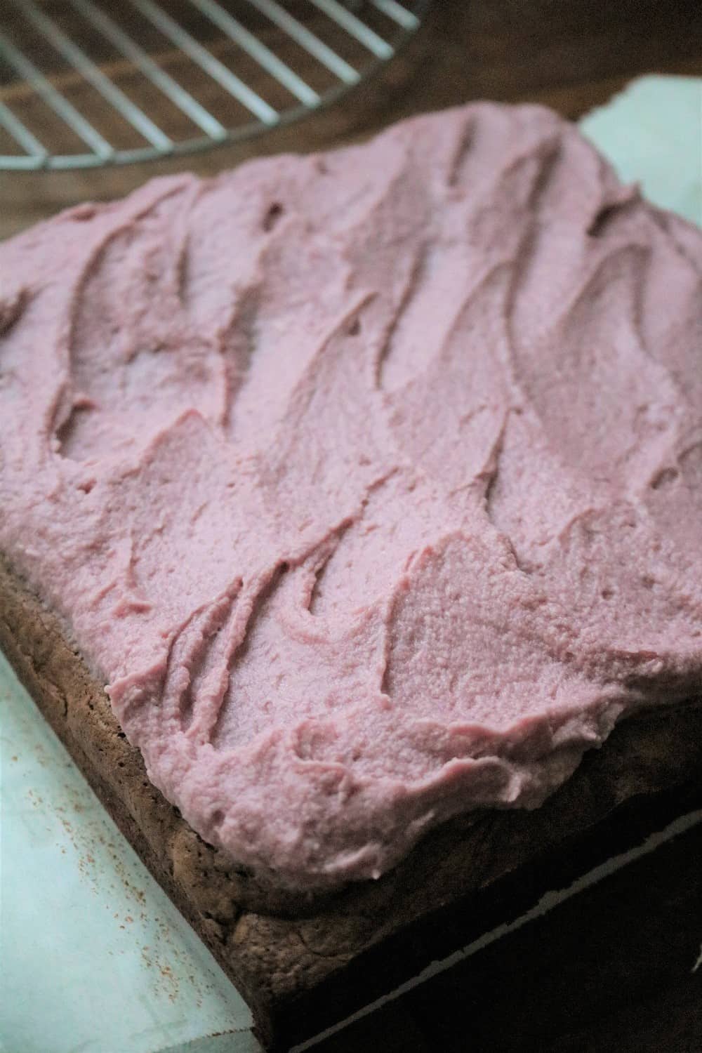 Gluten Free Frosted Red Wine Brownies 1