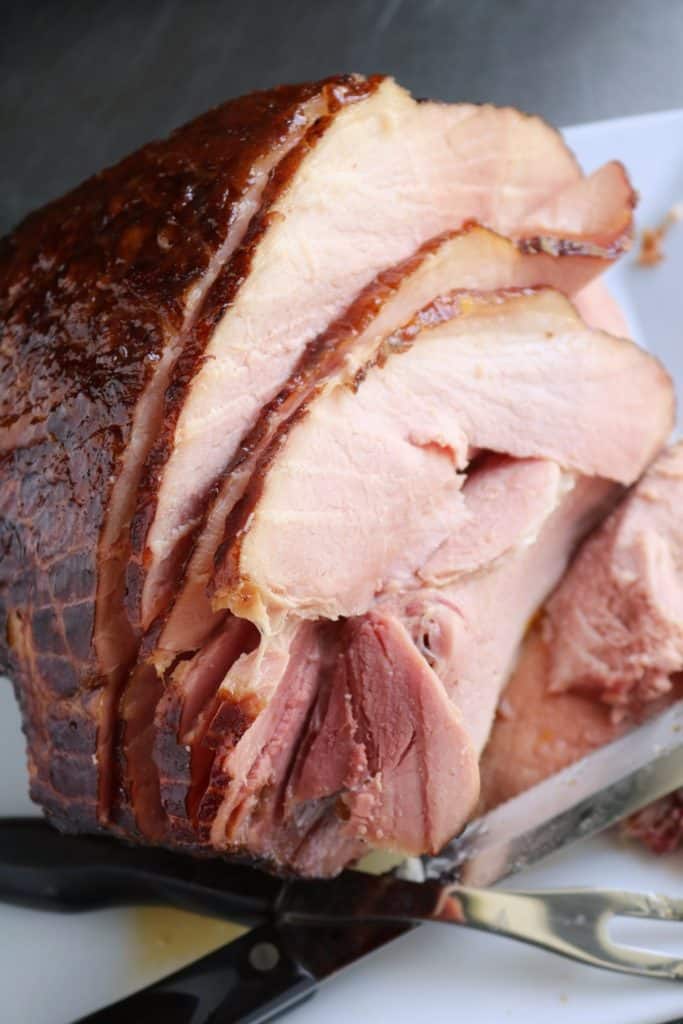 Apricot-Honey Glazed Ham 1
