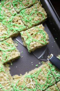 Matcha Rice Crispy Treats 4