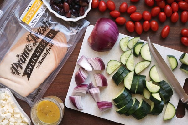 Easy Greek Chicken Skewers 1