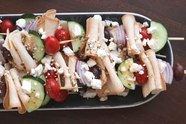 Easy Greek Chicken Skewers 3
