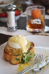 Fried Green Tomato BLT Benedicts 5
