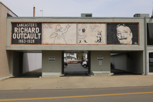 Lancaster Ohio First Cartoon