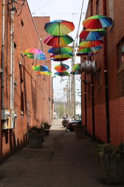 Lancaster Ohio Umbrella Alley