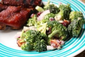 Bacon & Blue Cheese Broccoli Salad 3