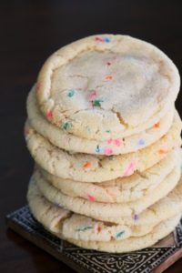 Chewy Sprinkle Sugar Cookies 1