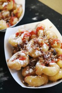 Maple Bacon Sriracha Doughnuts