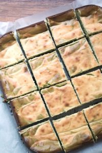 Matcha Swirl Cheesecake Bars 1