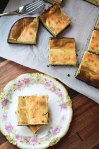 Matcha Swirl Cheesecake Bars 4