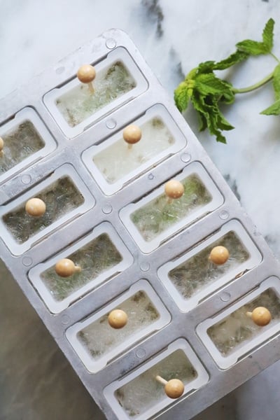 Mojito Popsicles 1