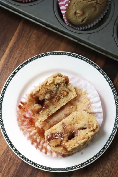 Peanut Butter & Jelly Muffins 4