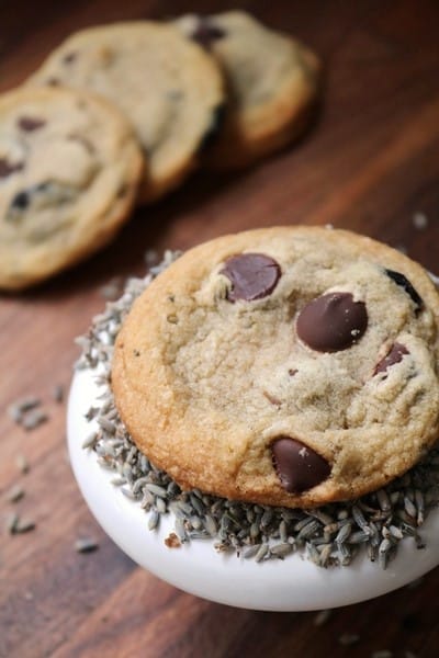 Cherry Lavender Dark Chocolate Chunk Cookies 4