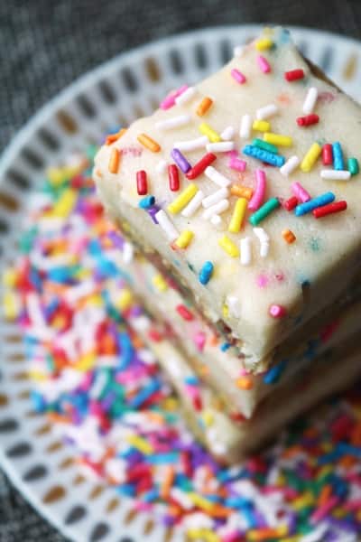 Funfetti Cookie Dough Bars 1