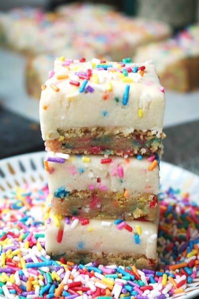 Funfetti Cookie Dough Bars 2